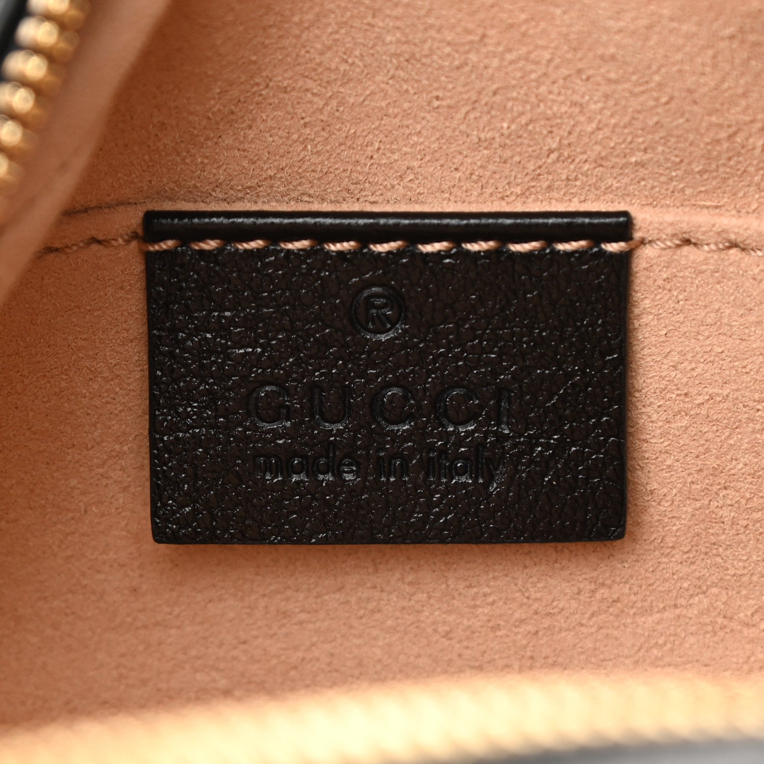 Gucci Monogram Matelasse Diagonal Small GG Marmont Chain Shoulder Bag Beige Black 6 of 10