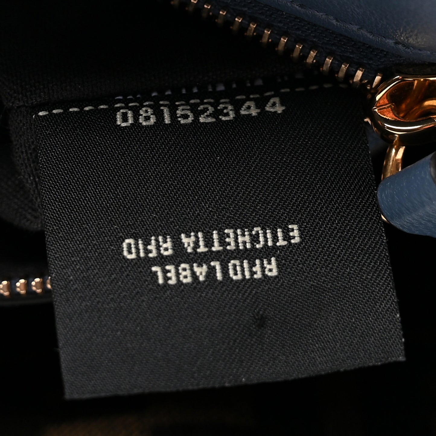 Shearling FF Midi Chain Baguette Mirto