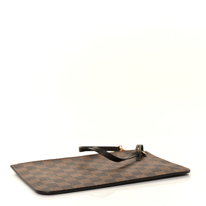 Louis Vuitton Damier Ebene Neverfull MM GM Pochette Rose Ballerine 4 of 8