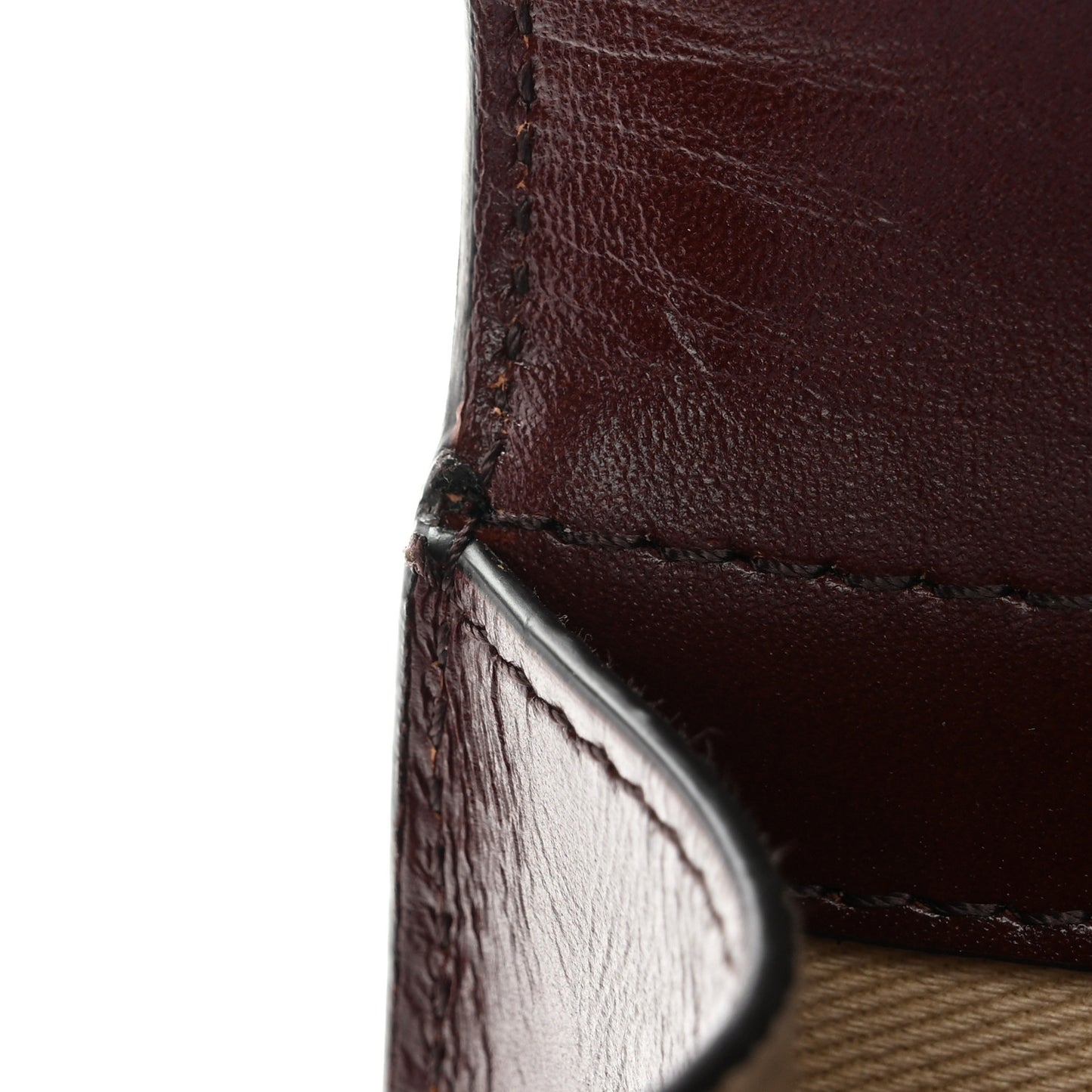 Smooth Calfskin Le Grand Bambino Dark Brown
