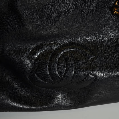 Chanel Caviar XL Weekender Bag Black 9 of 9