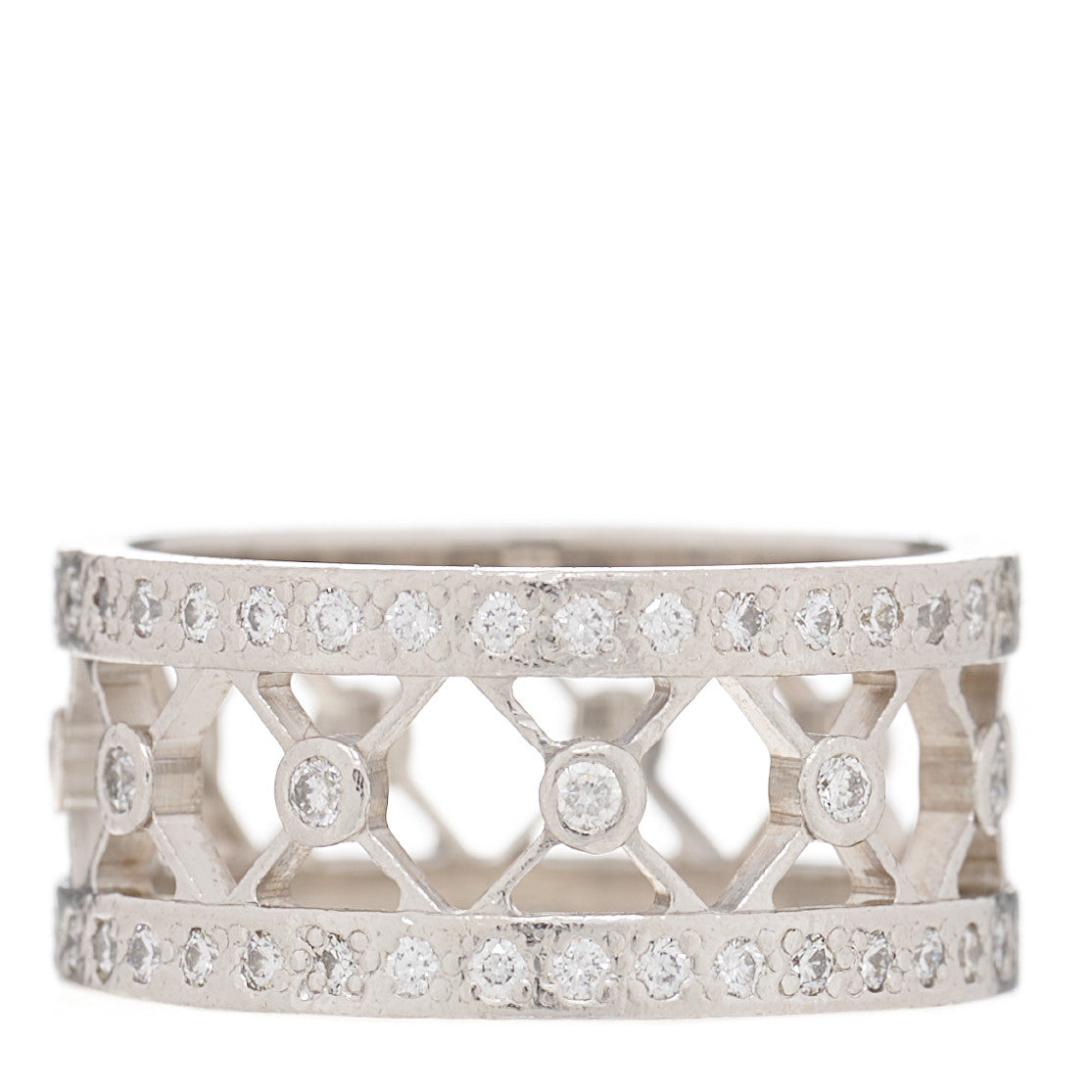 Platinum Diamond Voile Ring 47 4