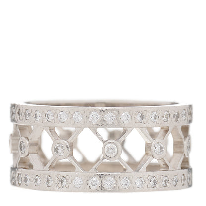 Tiffany Platinum Diamond Voile Ring 47 4 2 of 10