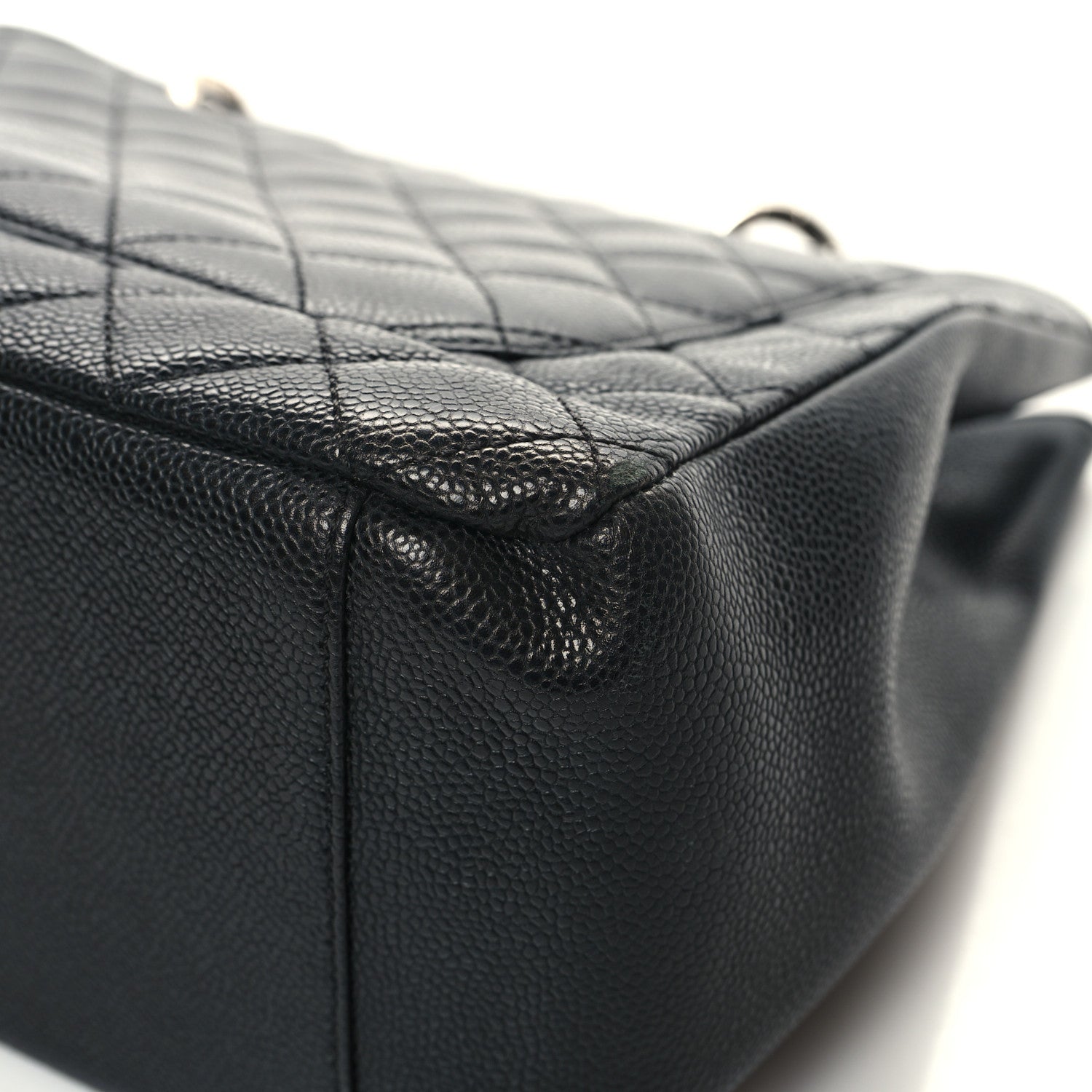 Chanel Caviar Quilted Grand Shopping Tote GST Black 13 of 15