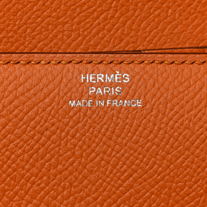 Hermes Epsom Clic 12 Wallet Orange 7 of 10