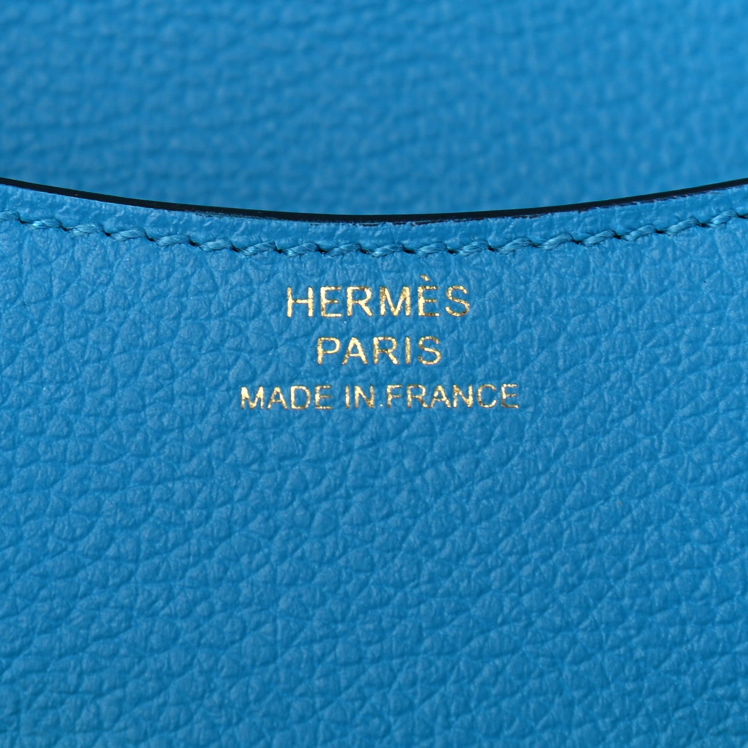 Hermes Evercolor Bi-Color Constance Slim Wallet Bleu Frida Rose Mexico 7 of 8