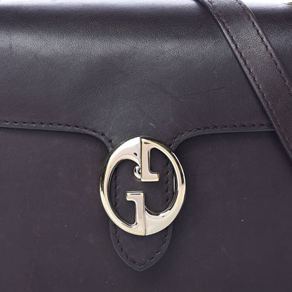 Gucci Calfskin Medium 1973 Shoulder Flap Bag Dark Brown 23 of 23