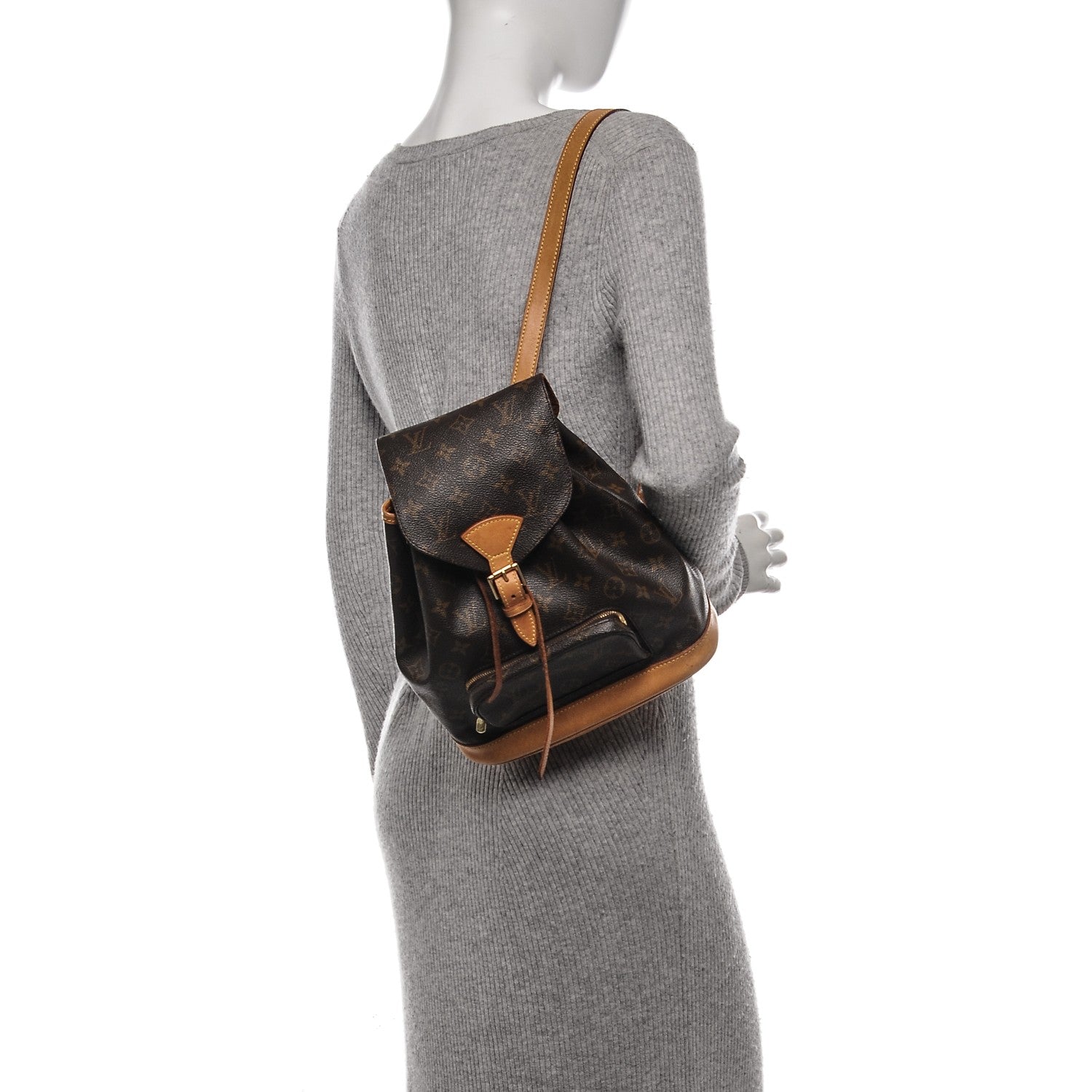 Louis Vuitton Monogram Montsouris MM Backpack 2 of 7