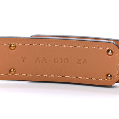 Hermes Epsom Kelly Belt White 4 of 4