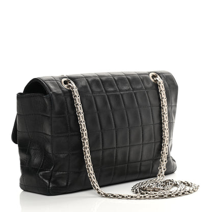 Chanel Lambskin Chocolate Bar Mademoiselle Flap Black 2 of 16