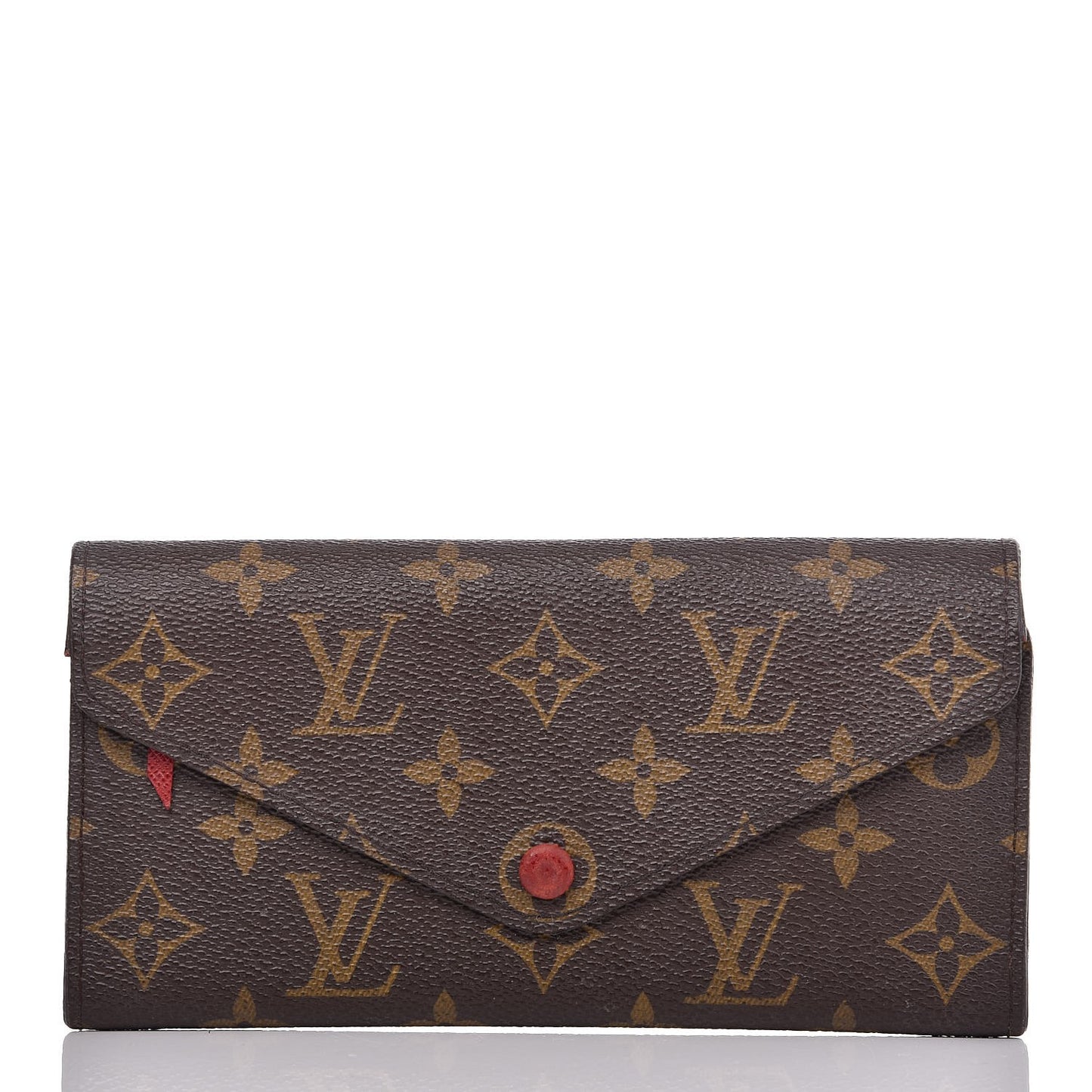 Monogram Josephine Wallet Red