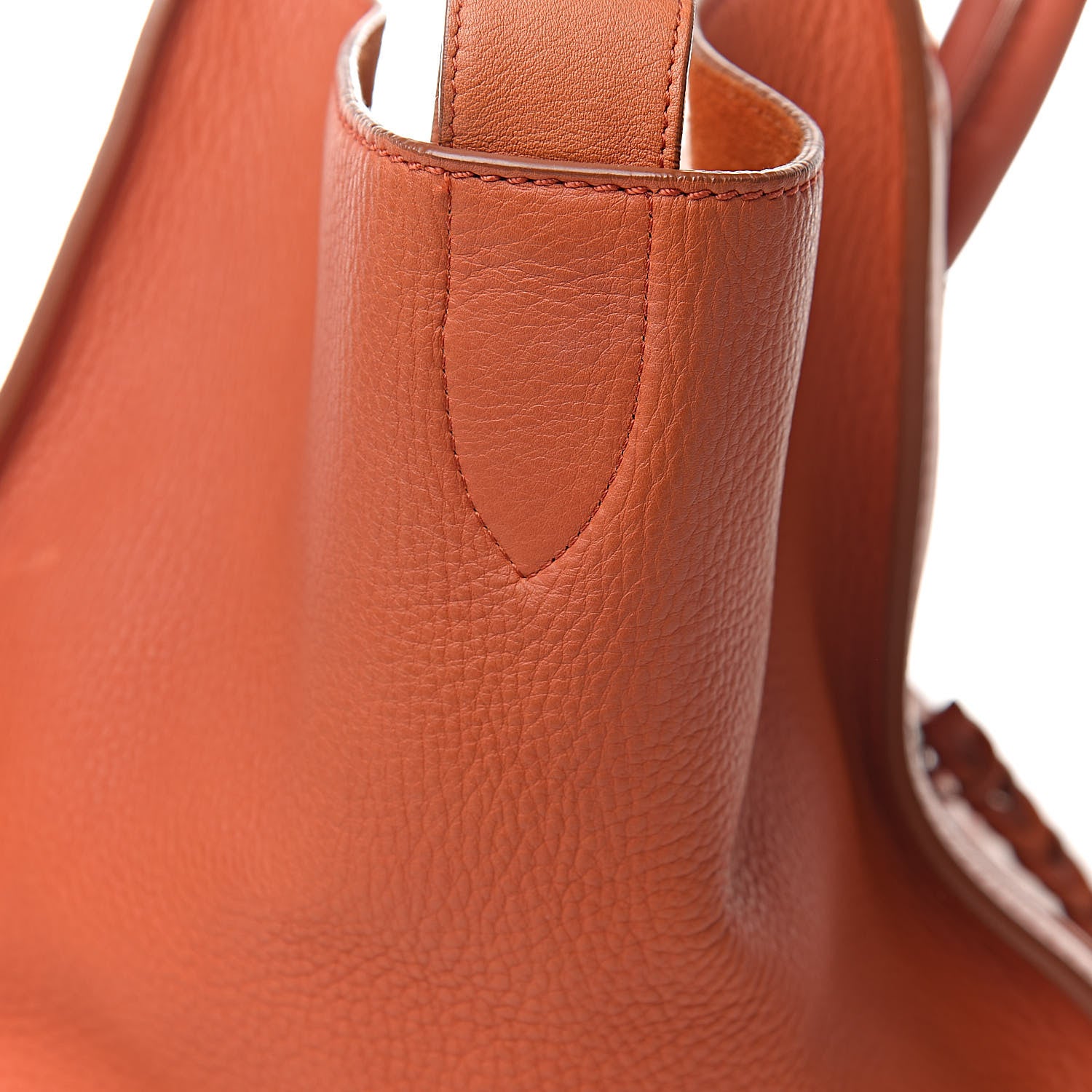Celine Supple Calfskin Medium Phantom Luggage Orange 14 of 16