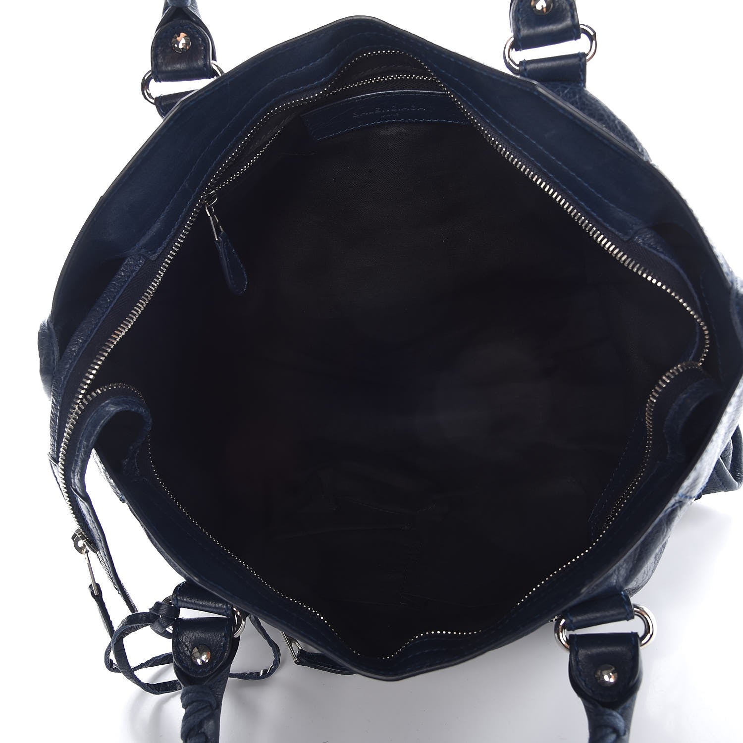 Balenciaga Agneau Giant 12 Silver Hardware City Bleu Obscur 6 of 12