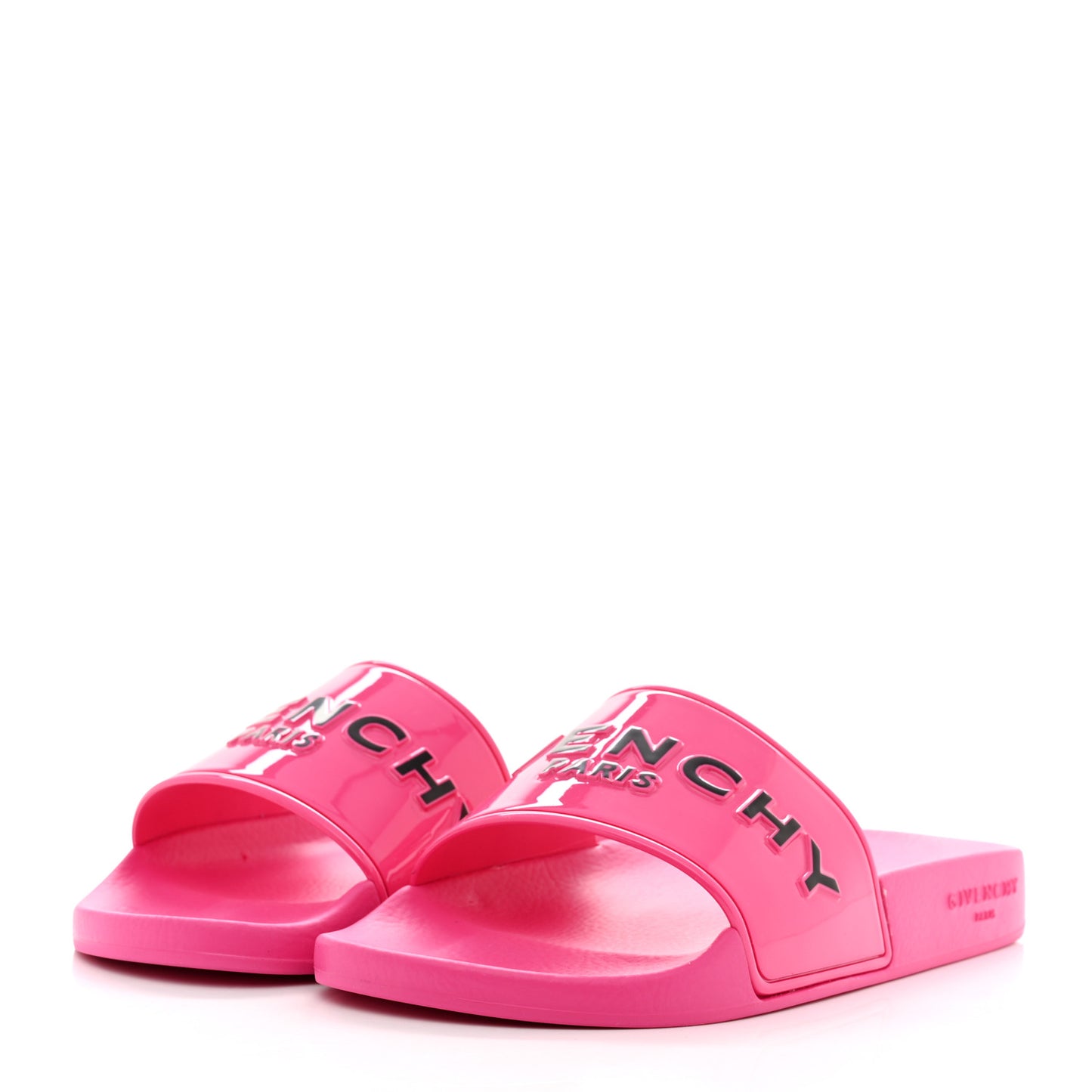 Rubber Womens Logo Womens Pool Slides 36 Sandals Pink
