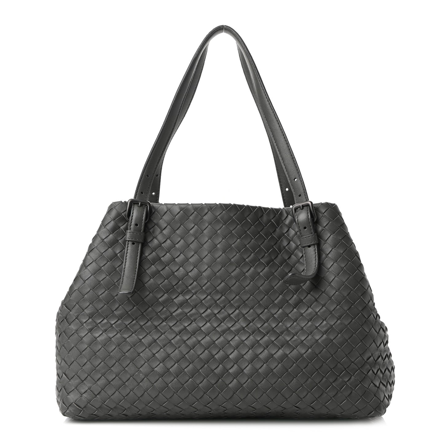 Nappa Intrecciato Large Seamless Tote New Light Grey