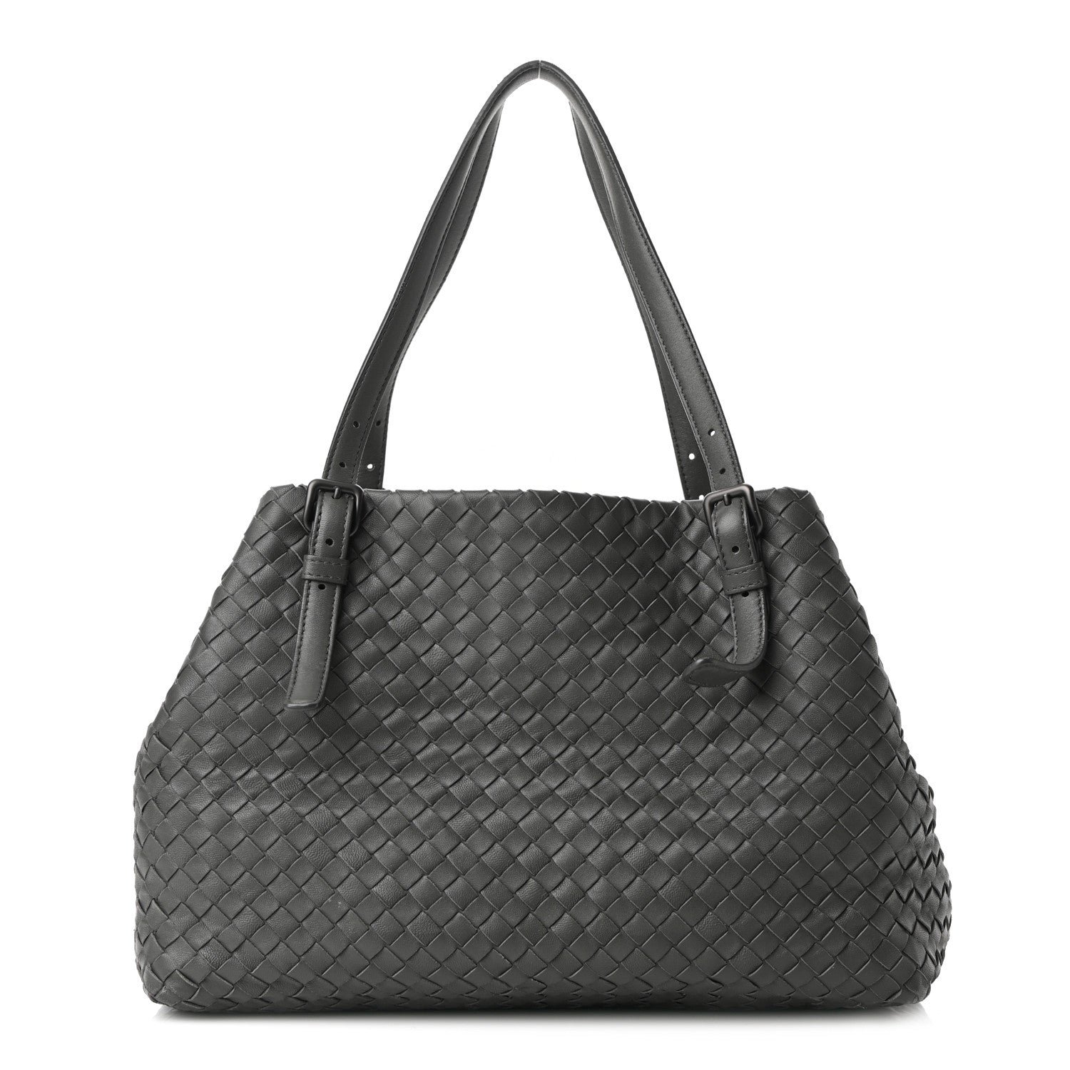 Bottega Veneta Nappa Intrecciato Large Seamless Tote New Light Grey 1 of 9
