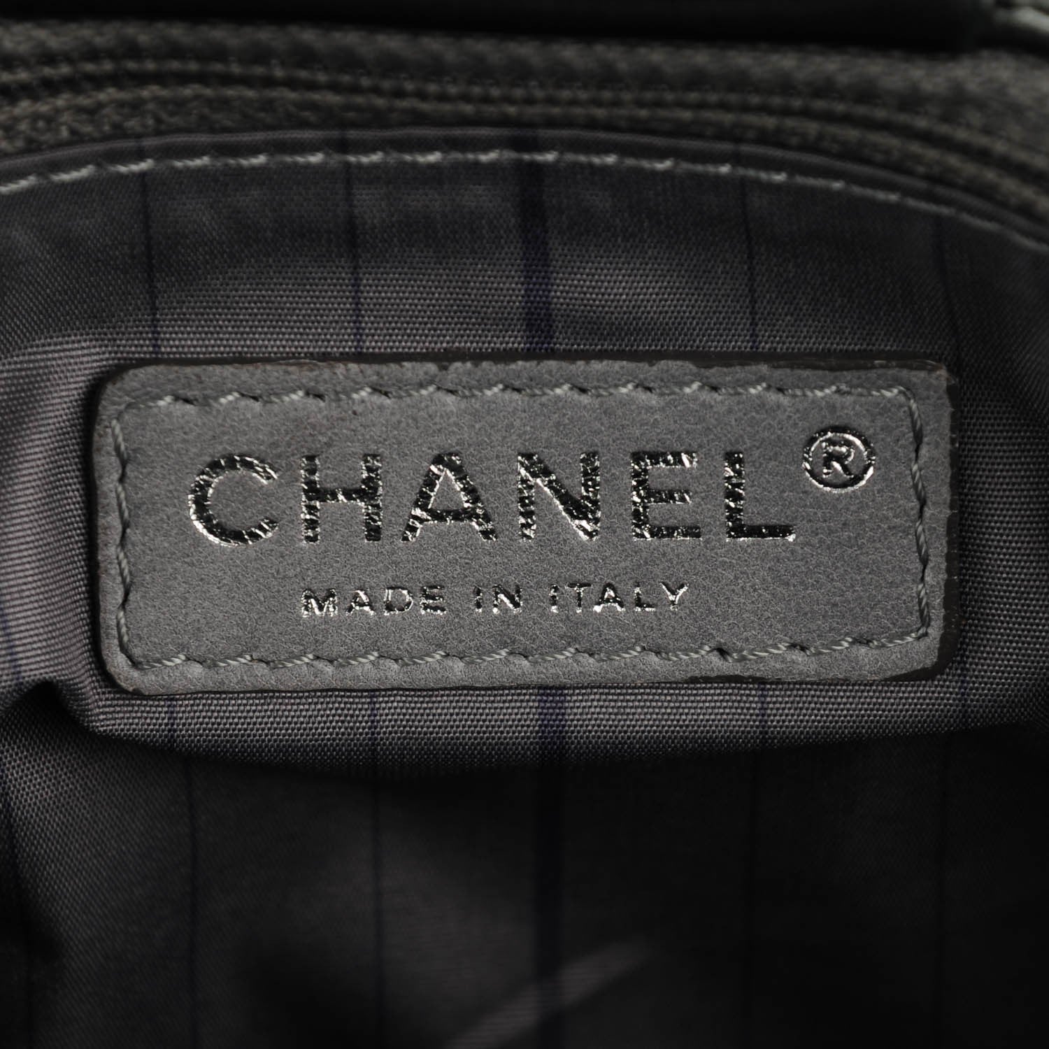 Chanel Lambskin Studded Accordion CC Flap Black 7 of 8