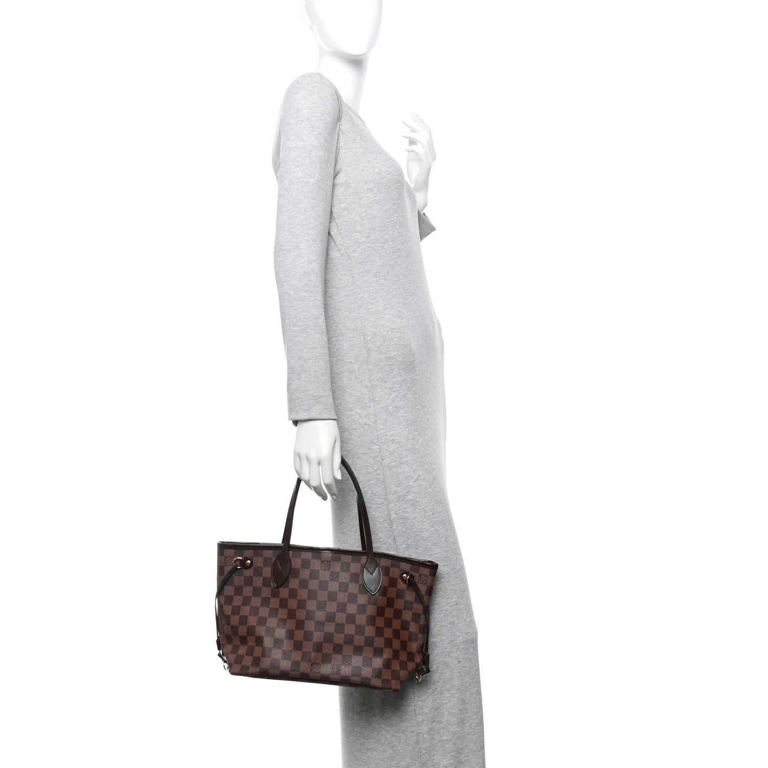 Louis Vuitton Damier Ebene Neverfull PM 2 of 9