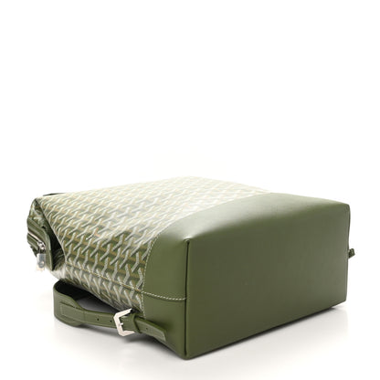 Goyard Goyardine Calfskin Cisalpin MM Backpack Khaki 4 of 9