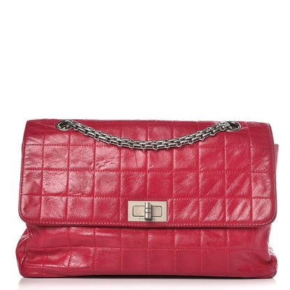 Chanel Aged Calfskin Chocolate Bar Reissue Mademoiselle Flap Pink 1 of 15