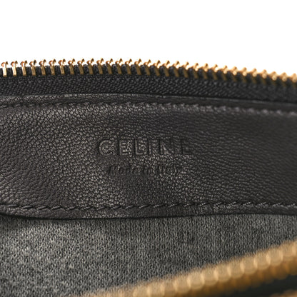 Celine Lambskin Large Trio Crossbody Bag Black 8 of 13
