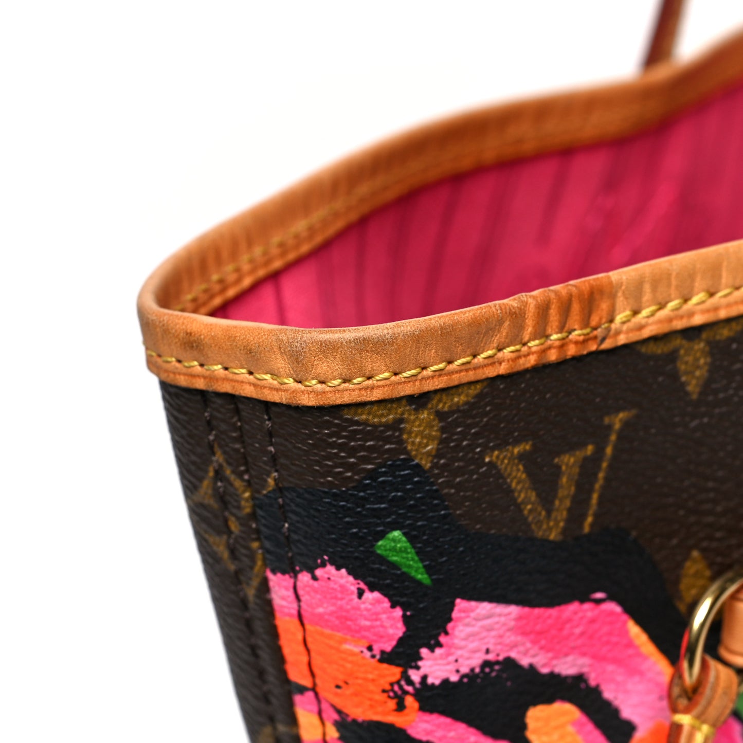 Monogram Roses Neverfull MM