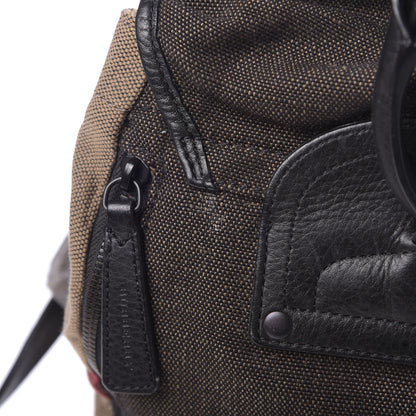 Burberry Canvas Mega Check Korbin Backpack Camel 10 of 12