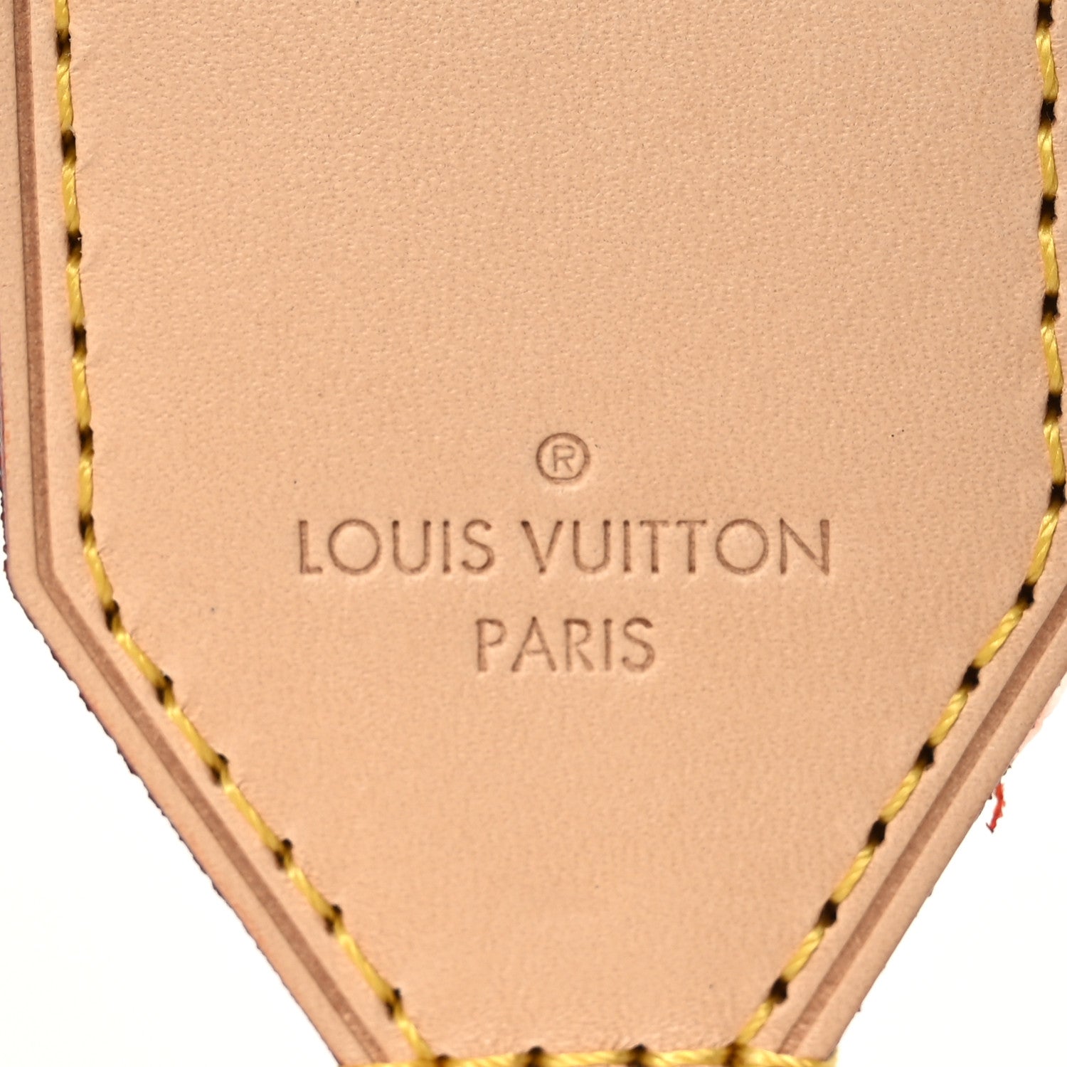 Louis Vuitton Jacquard Monogram Vibe LV Shoulder Strap Beige White 3 of 5