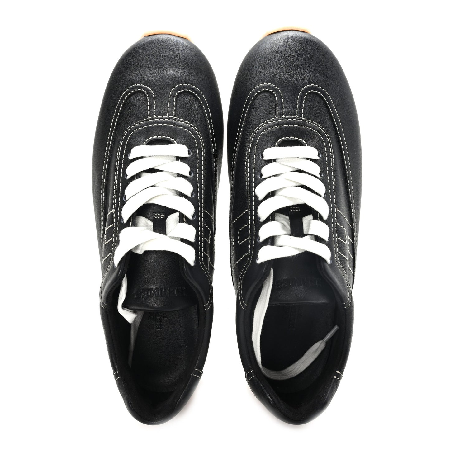 Calfskin Master Sneakers 38.5 Black