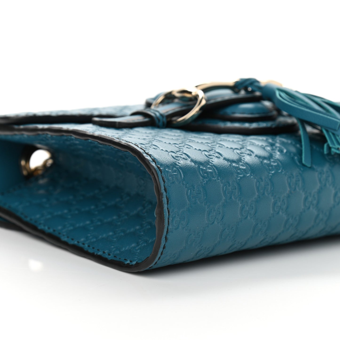 Microguccissima Mini Emily Shoulder Bag Deep Cobalt