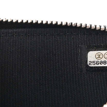 Chanel Lambskin Quilted CC Box Clutch With Chain Black 10 of 12