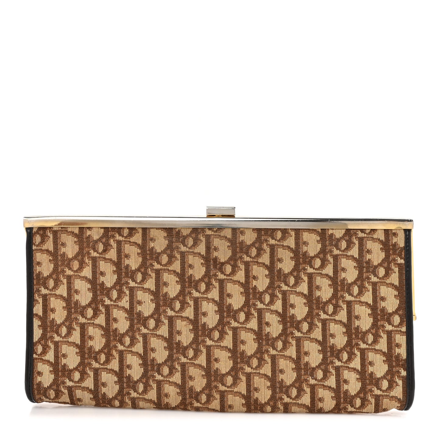Monogram Clutch Brown