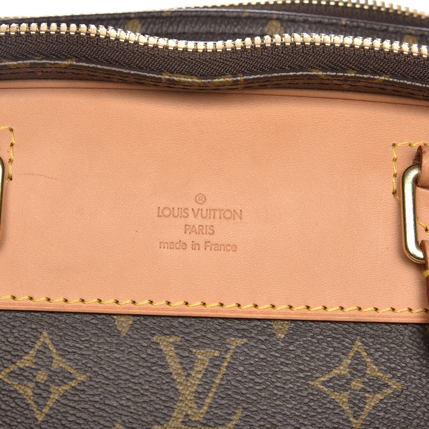 Louis Vuitton Monogram Alize 3 Compartment Bag 8 of 9