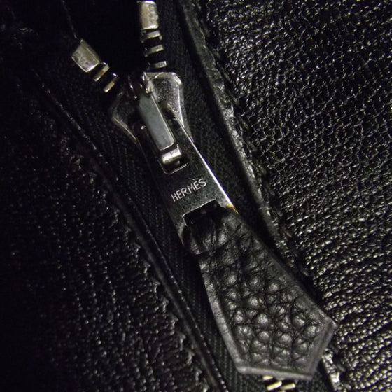 Hermes Clemence BIRKIN 35 Black 9 of 13