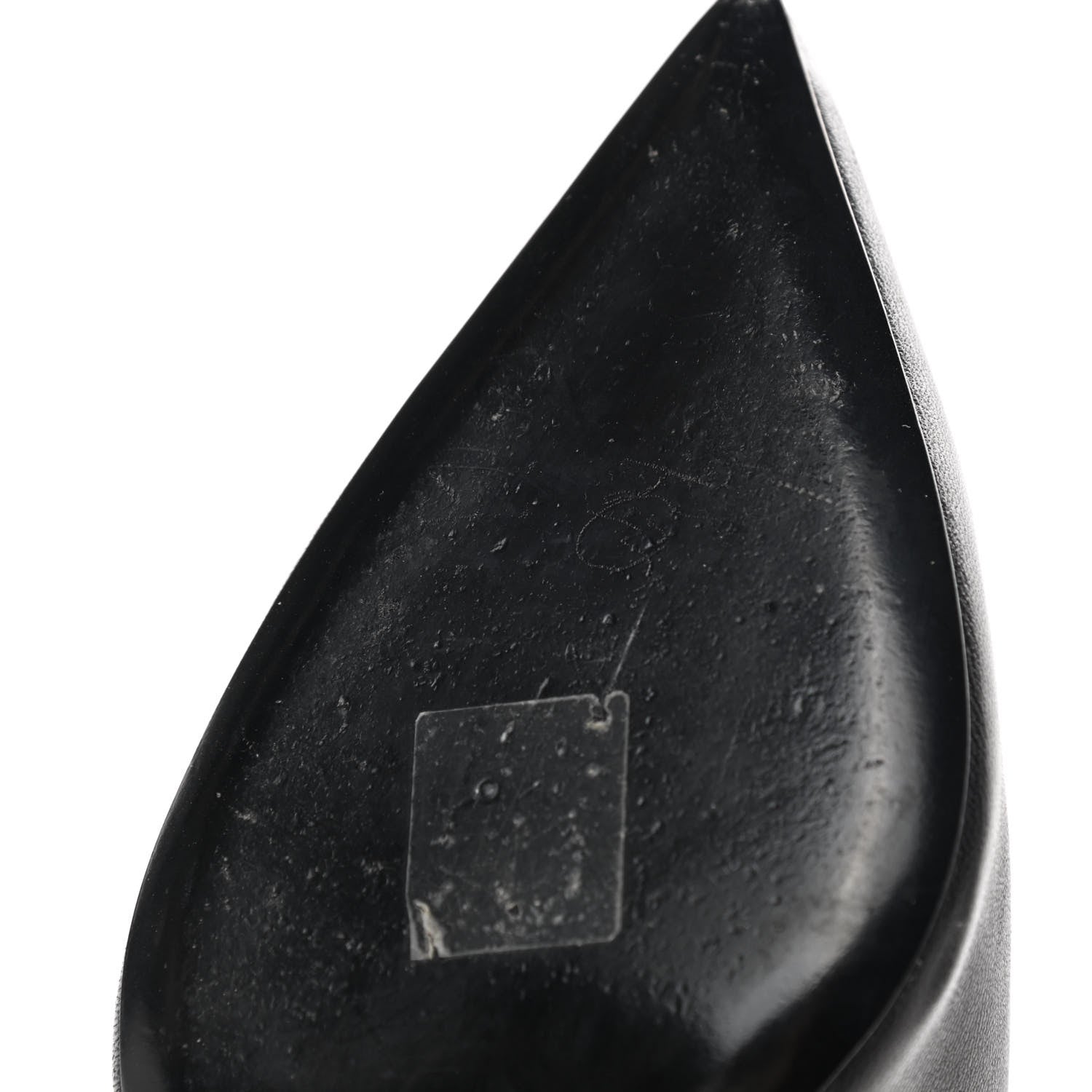 Saint Laurent Calfskin Opyum 110 Pumps 36 Black 10 of 10