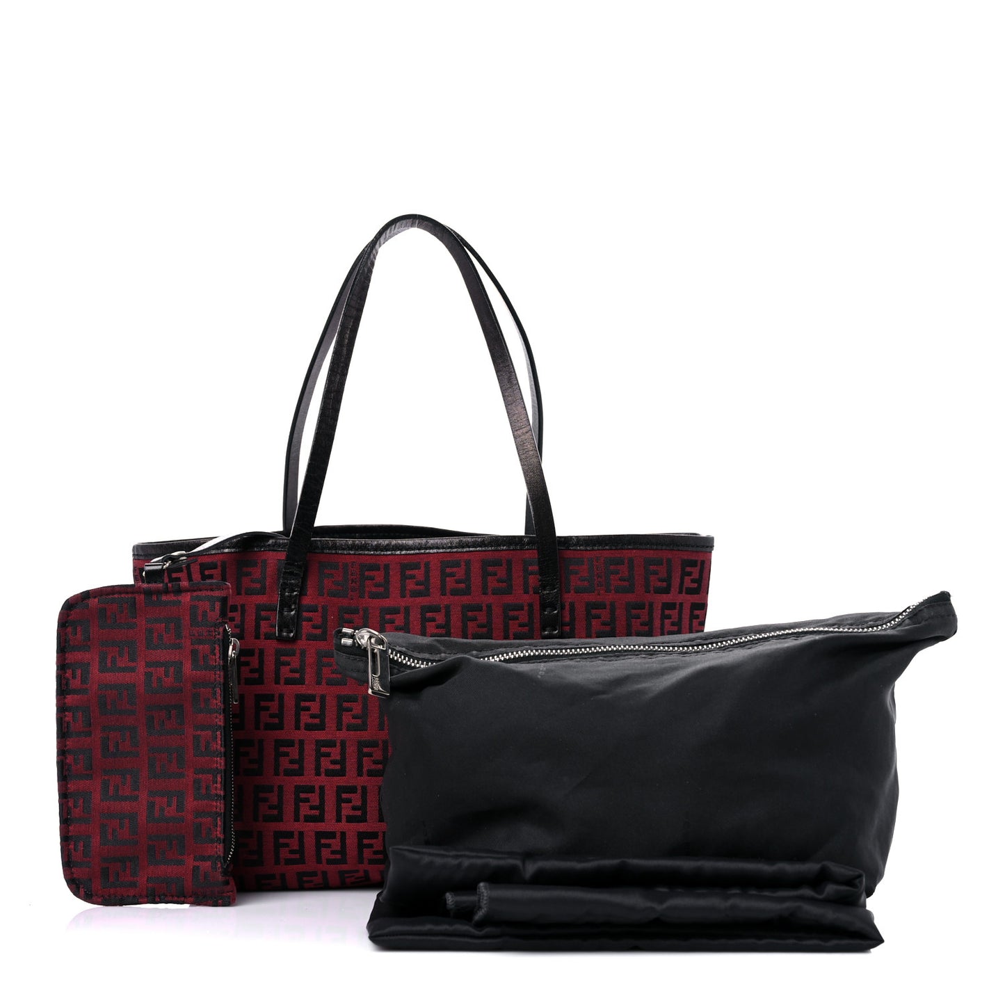 Zucchino Tote Red Black