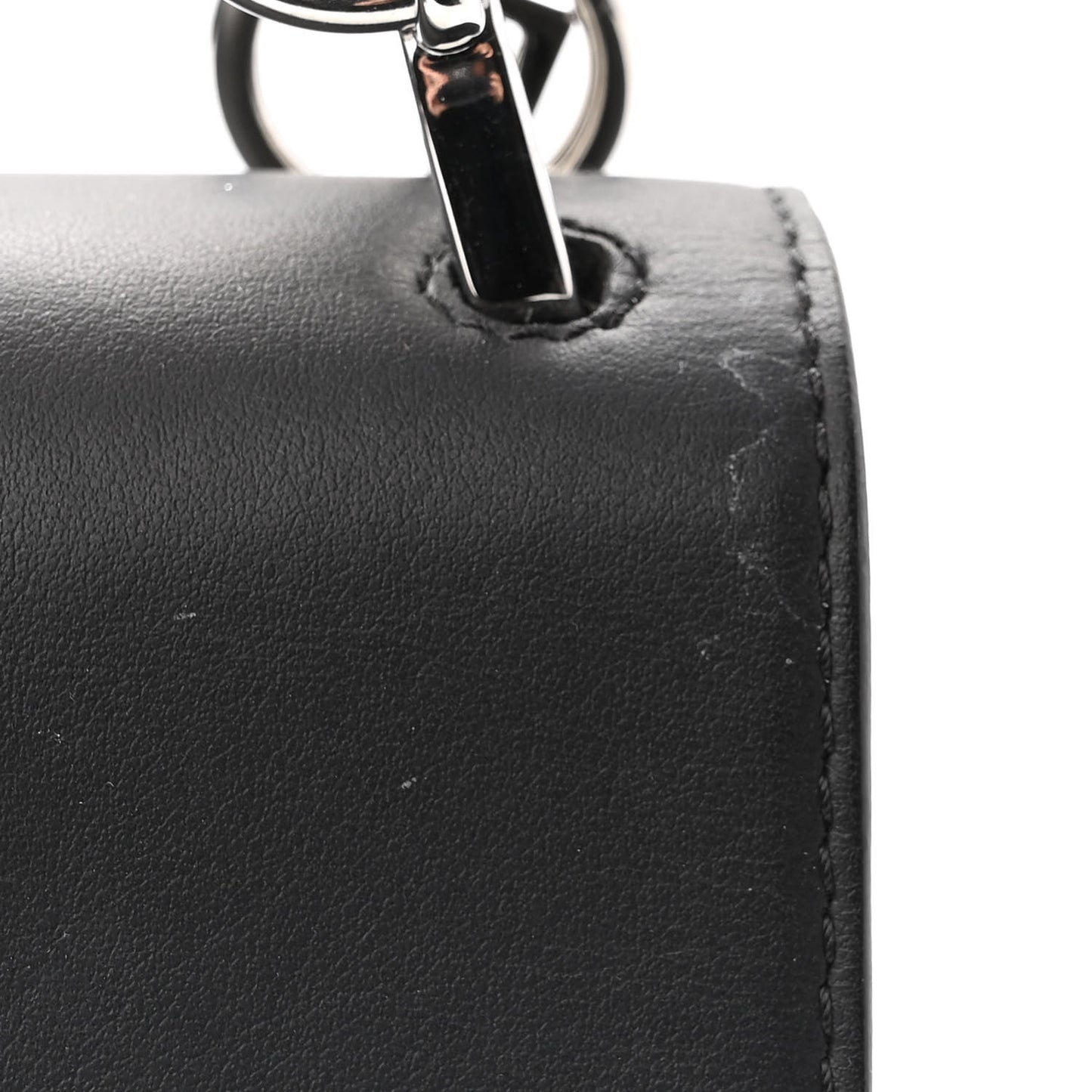 Vitello Century Opaco F is Fendi Kan I Shoulder Bag Black
