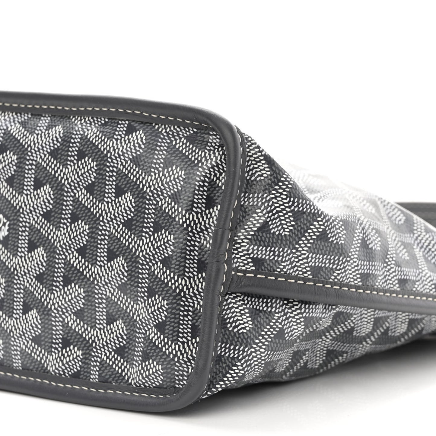 Goyardine Reversible Mini Anjou Grey