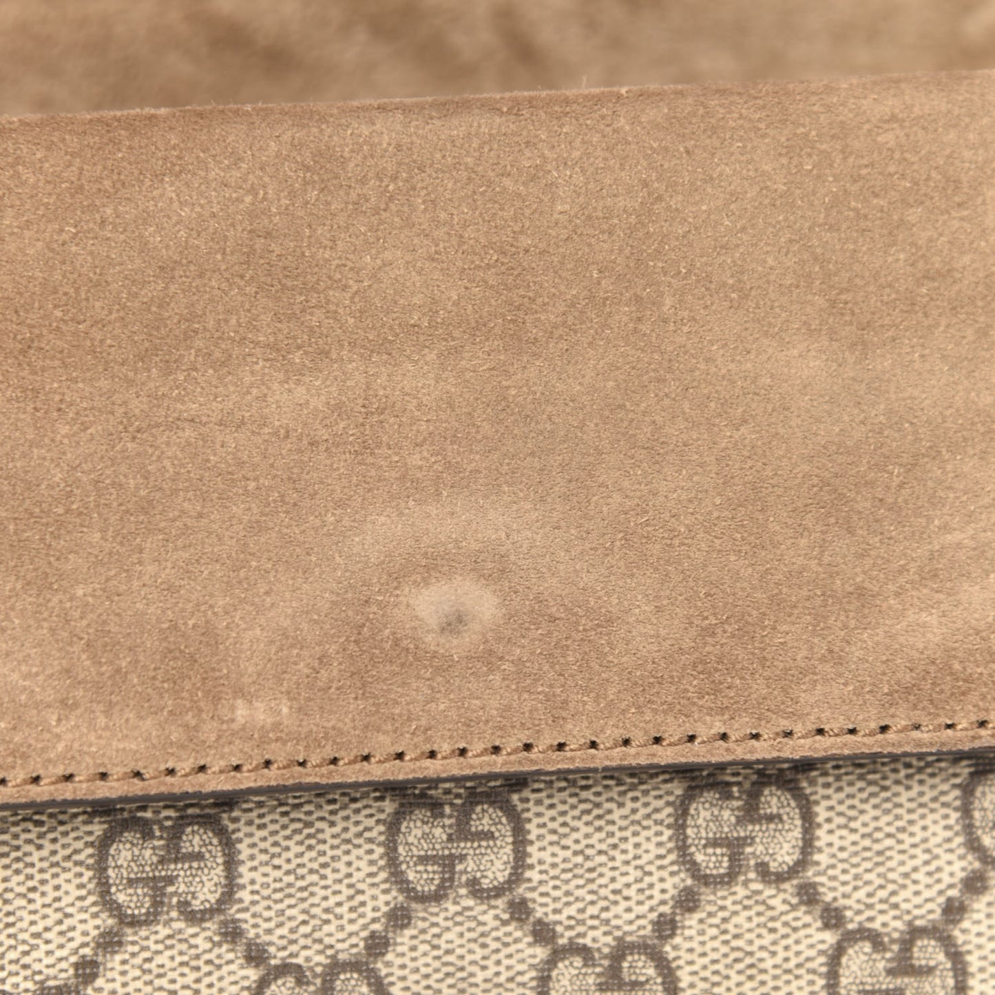 GG Supreme Monogram Mini Dionysus Shoulder Bag Taupe