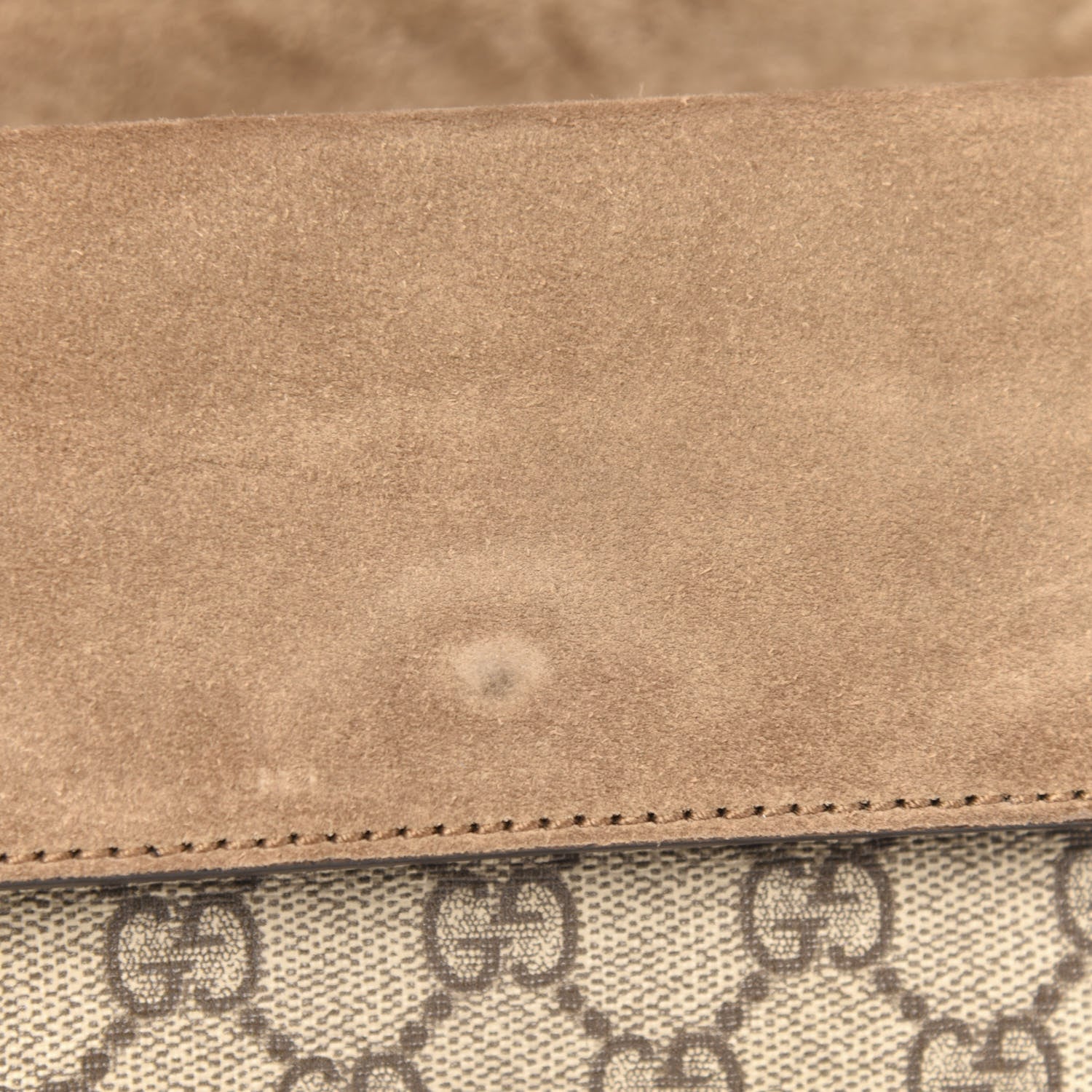 Gucci GG Supreme Monogram Mini Dionysus Shoulder Bag Taupe 10 of 13