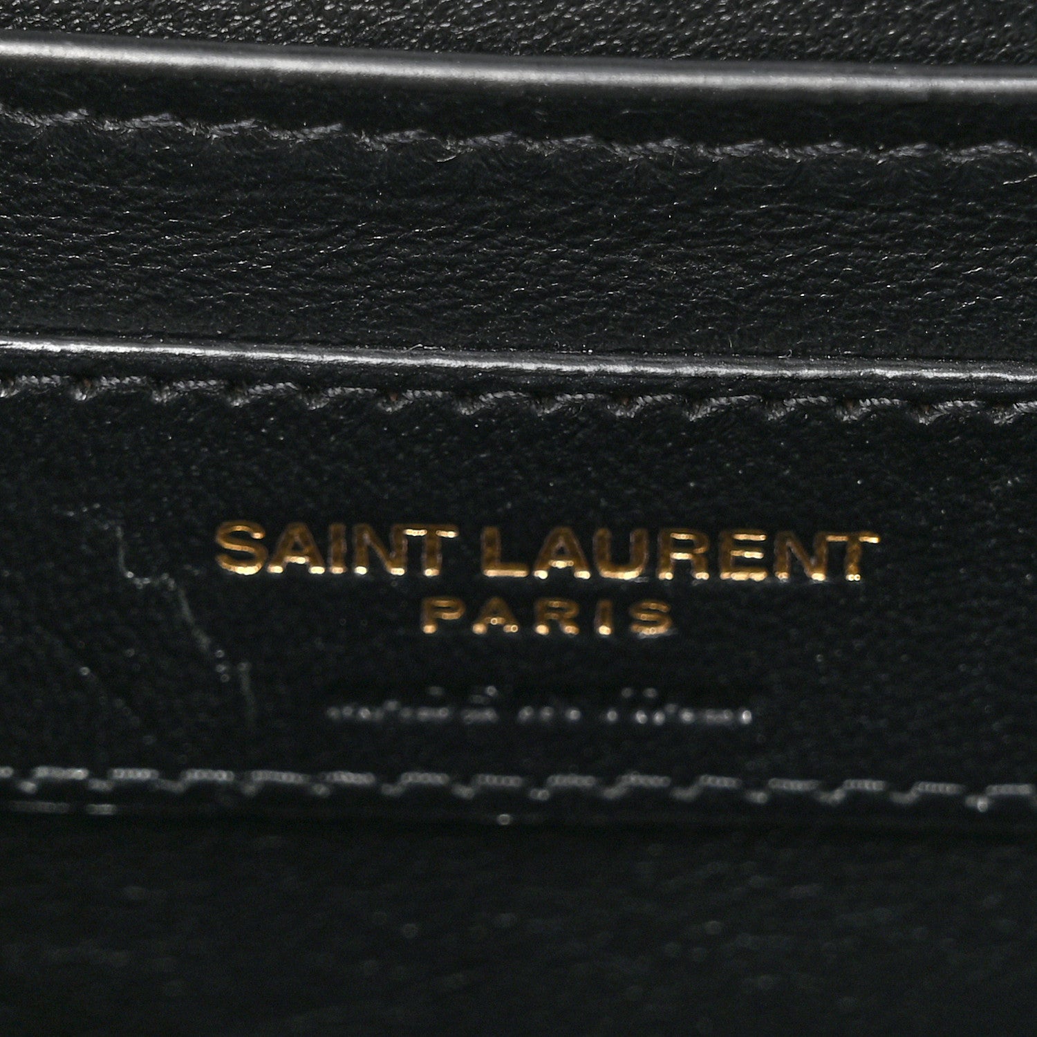 Saint Laurent Calfskin Medium Monogram Sunset Black 7 of 17