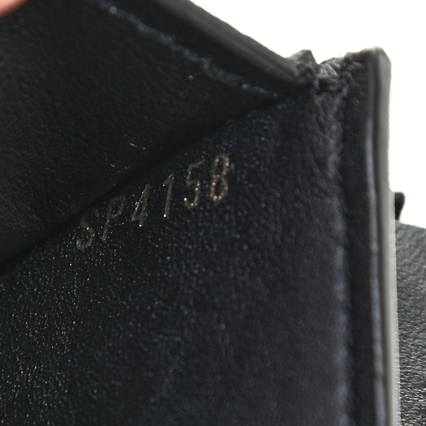 Monogram Flower Lock Compact Wallet Black