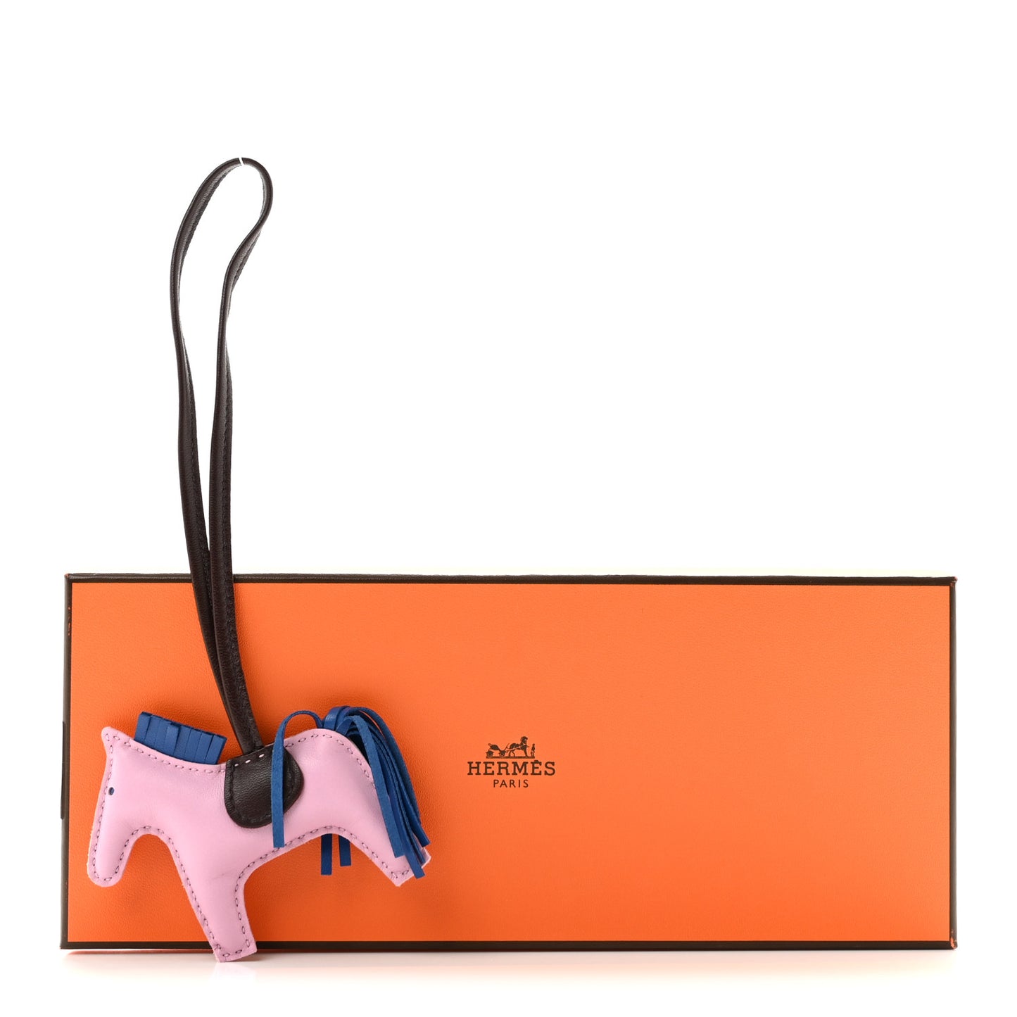 Milo Lambskin Grigri Rodeo Horse Bag Charm PM Mauve Sylvestre Bleu France Rouge Sellier