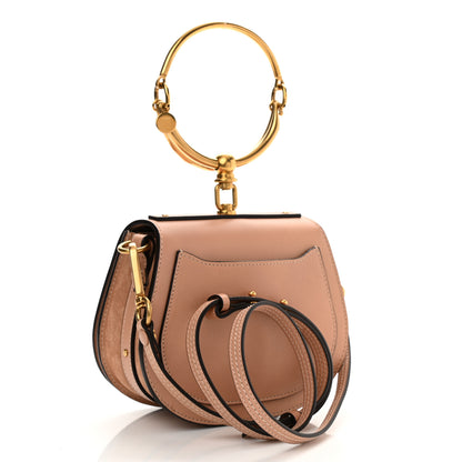 Chloe Calfskin Suede Small Nile Bracelet Bag Biscotti Beige 2 of 7