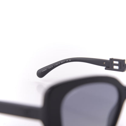 Chanel Acetate Strass Square Sunglasses 5422 Black 6 of 7