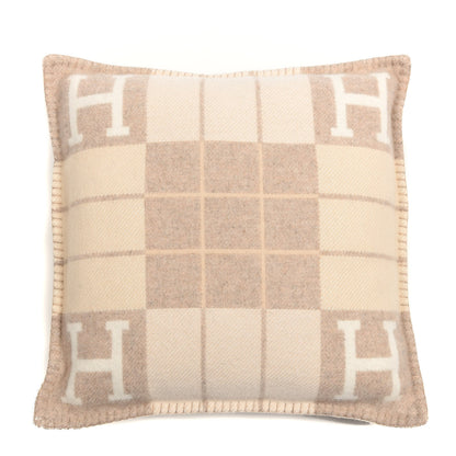 Hermes Wool Cashmere Avalon III Pillow PM Coco Camomille 1 of 4