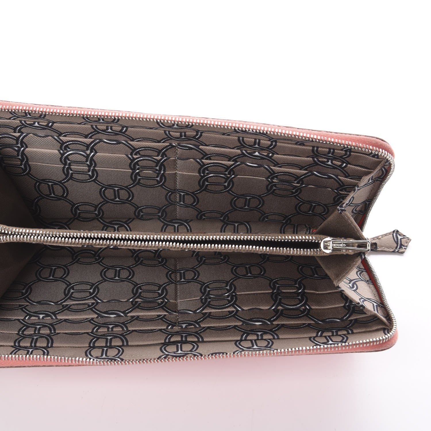 Hermes Epsom Silk'In Wallet Flamingo 4 of 5