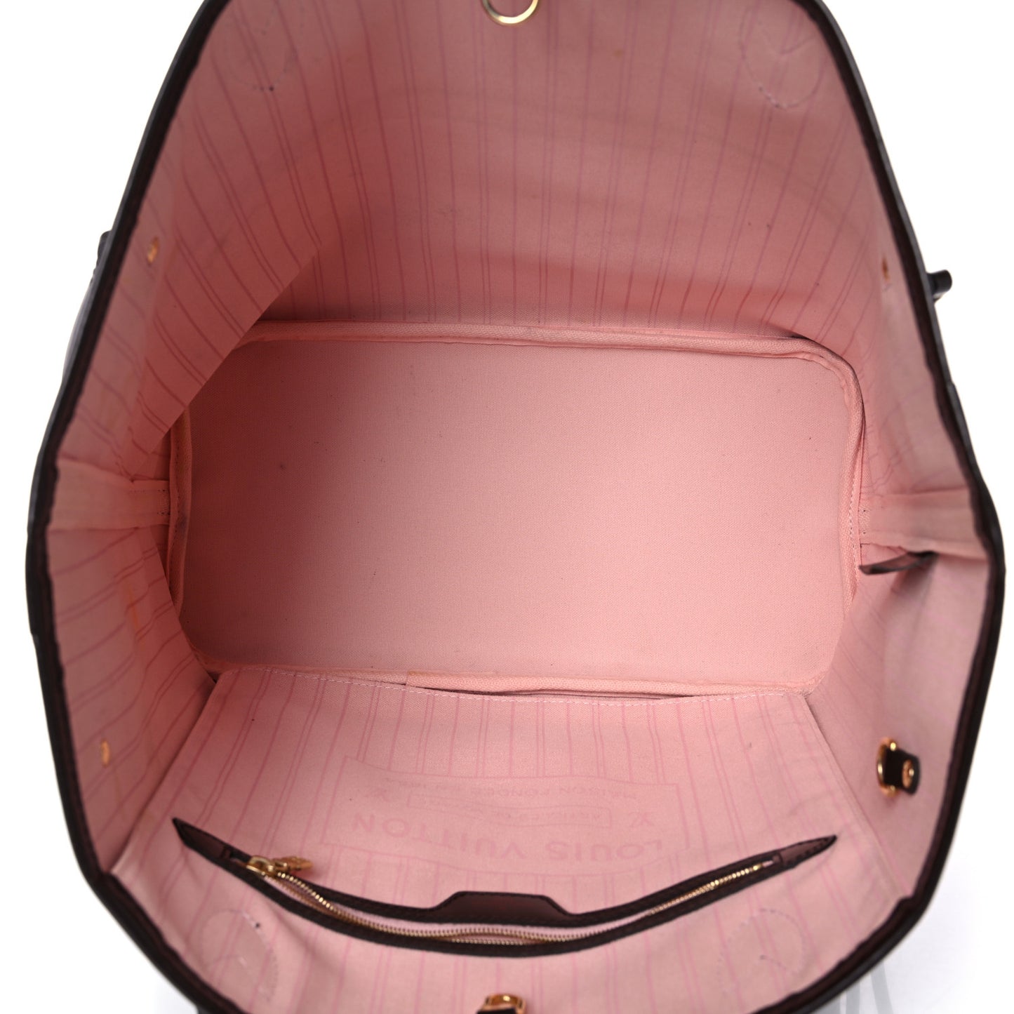 Damier Ebene Neo Neverfull MM Rose Ballerine