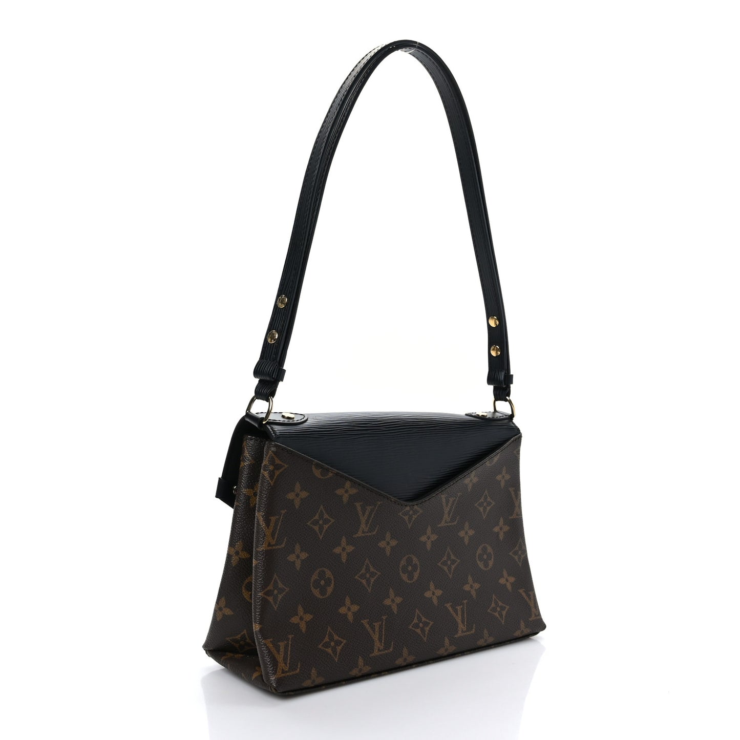 Epi Monogram Saint Michel Black