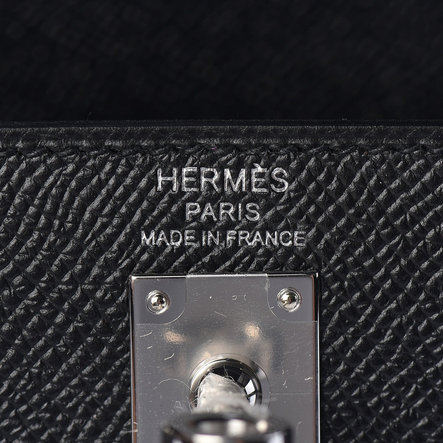 Hermes Epsom Kelly Sellier 25 Black 19 of 38